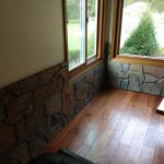 vertical overlay into rock pattern