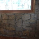 vertical overlay into rock pattern 