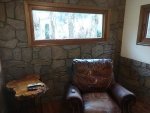 vertical overlay inside house