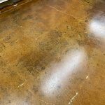 acid stained flooring