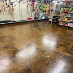 concrete flooring restoration on oregon coast