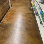 acid stained floors on the oregon coast