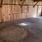acid stained custom concrete 