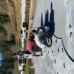 cobblestone concrete stamping driveway