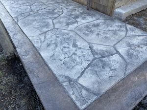 flagstone sidewalk
