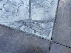 flagstone sidewalk