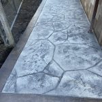 flagstone sidewalk