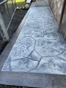 flagstone sidewalk