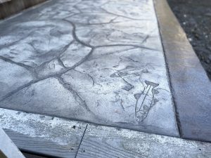 flagstone sidewalk