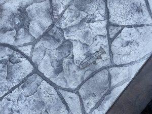 flagstone sidewalk