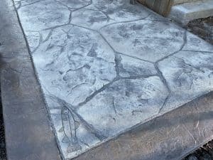 flagstone sidewalk