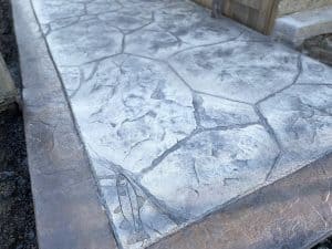 flagstone sidewalk