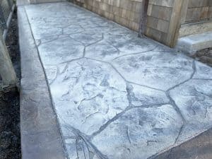 flagstone sidewalk