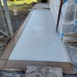 flagstone sidewalk