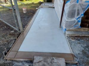flagstone sidewalk