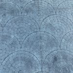 cobblestone concrete stamping driveway