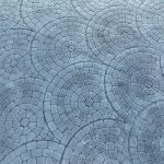 cobblestone concrete stamping driveway