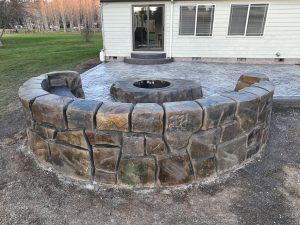 appian cobblestone concrete stamping