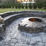 appian cobblestone concrete stamping