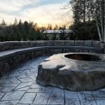 appian cobblestone concrete stamping
