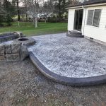 appian cobblestone concrete stamping