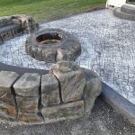 appian cobblestone concrete stamping