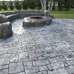 appian cobblestone concrete stamping