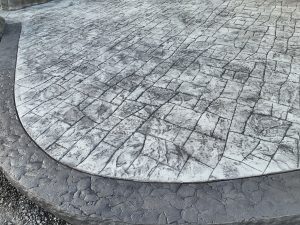 appian cobblestone concrete stamping