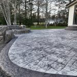 appian cobblestone concrete stamping