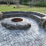 appian cobblestone concrete stamping