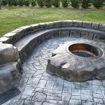 appian cobblestone concrete stamping