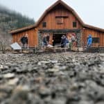 cobblestone concrete stamping driveway