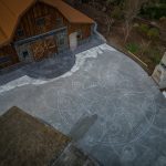 acid stain concrete tillamook