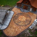 acid stain concrete tillamook