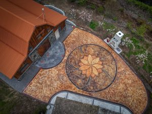 acid stain concrete tillamook
