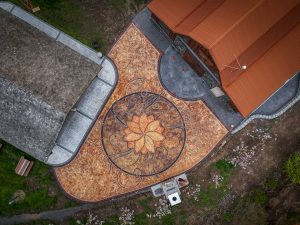 acid stain concrete tillamook