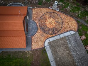 acid stain concrete tillamook