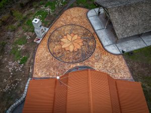acid stain concrete tillamook