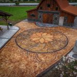 acid stain concrete tillamook