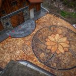 acid stain concrete tillamook