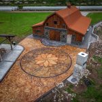 acid stain concrete tillamook