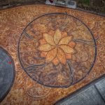 acid stain concrete tillamook