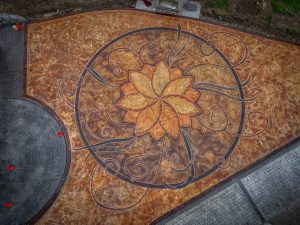 acid stain concrete tillamook