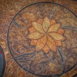 acid stain concrete tillamook