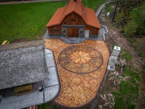 acid stain concrete tillamook