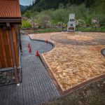 acid stain concrete tillamook