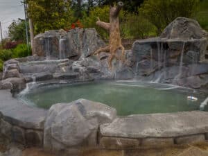 water feature waterfalls hardscaping northwest oregon