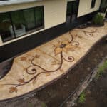 flagstone sidewalk cobblestone driveway