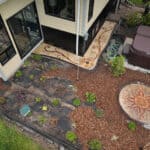 flagstone sidewalk cobblestone driveway