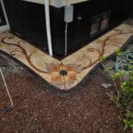flagstone sidewalk cobblestone driveway